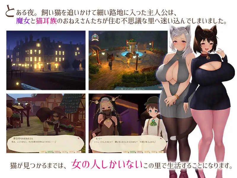 魔女と猫の隠れ里｜魔女与猫的桃源乡 图片 2