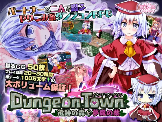 ダンジョンタウン ～遺跡の森と夢魔の薬～封面