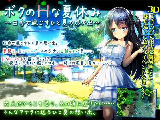 ボクのHな夏休み～田舎で過ごすひと夏の想い出～封面