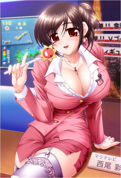 OVA おしゃぶりアナウンサー ＃1 魔法のザーメン封面